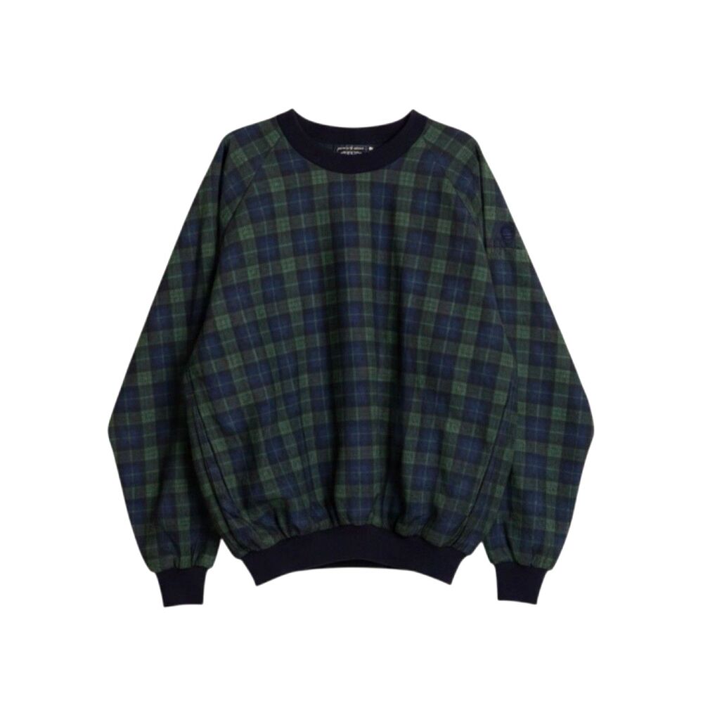 Sunderland Of Scotland Weather Beater Rain Jacket Golf Pullover Plaid XL bv